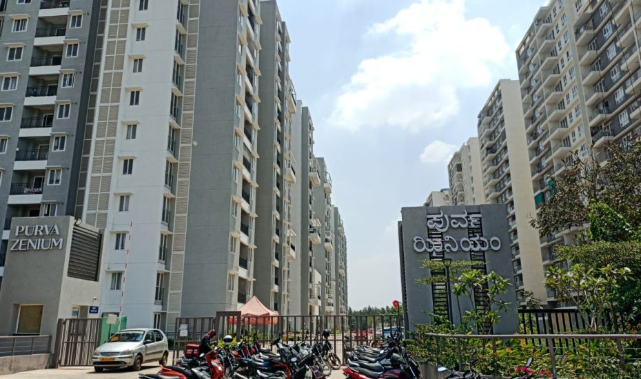 Purva Zenium Entrance View